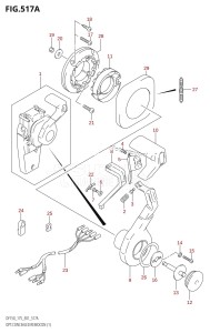 DF175T From 17502F-110001 (E01 E40)  2011 drawing OPT:CONCEALED REMOCON (1)