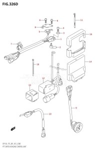 DF175Z From 17502Z-210001 (E01 E40)  2012 drawing PTT SWITCH /​ ENGINE CONTROL UNIT (DF150Z:E40)