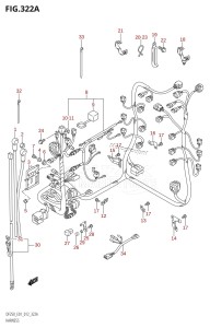 DF250Z From 25003Z-210001 (E01 E40)  2012 drawing HARNESS (DF200T:E01)