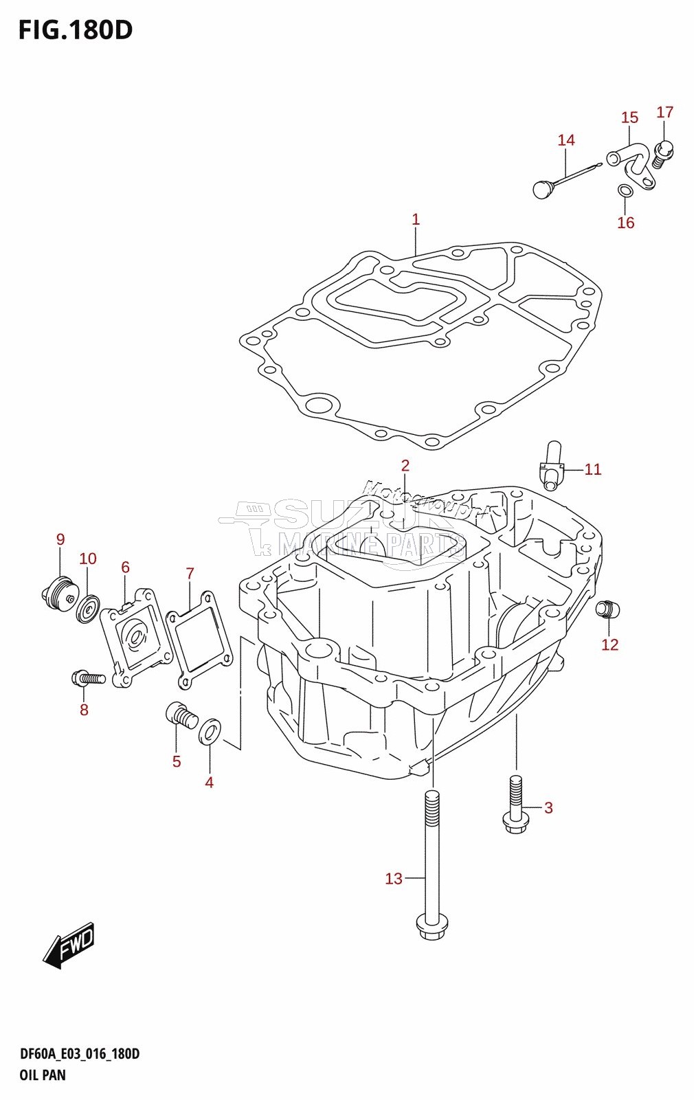 OIL PAN (DF50AVT:E03)