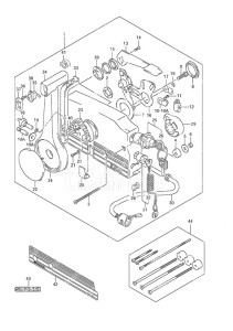 DF 40 drawing Opt: Remote Control