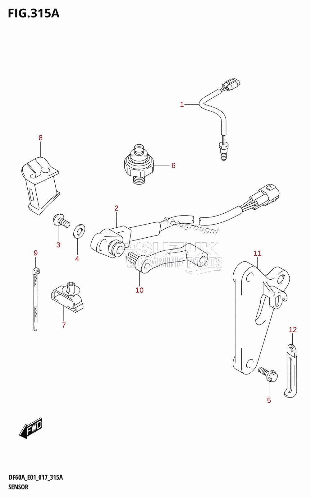 SENSOR (DF40A:E01)