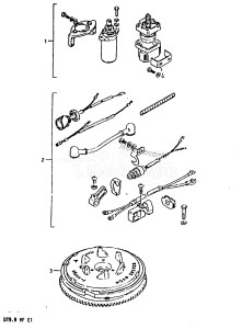 DT9.9 From 00993-406191-412879 ()  1984 drawing OPTIONAL : ELECTRICAL (1)