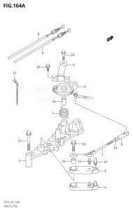 DF200Z From 20001Z-980001 (E01 E40)  2009 drawing THROTTLE ROD