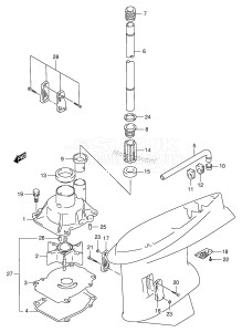 DT225 From 22501-861001 ()  1998 drawing WATER PUMP (*)