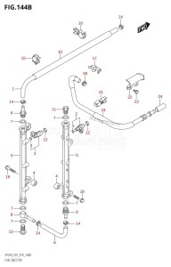 DF250 From 25003F-910001 (E01 E40)  2019 drawing FUEL INJECTOR (E40)