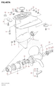 DF9.9 From 00992F-510001 (P01)  2005 drawing GEAR CASE