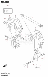 DF60A From 06003F-340001 (E11 E40)  2023 drawing CLAMP BRACKET (DF60AQH)