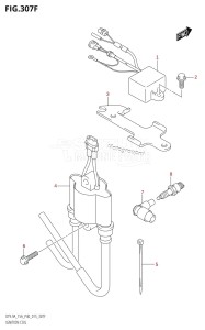 DT15A From 01503K-510001 (P36)  2015 drawing IGNITION COIL (DT15A:P36)