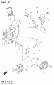 DF30A From 03003F-040001 (P03)  2020 drawing RECTIFIER /​ IGNITION COIL (DF30AT,DF30ATH)