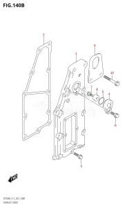 DF200AZ From 20003Z-040001 (E01 E03 E40)  2020 drawing EXHAUST COVER (023)