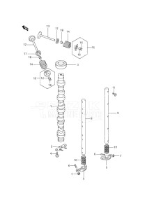 Outboard DF 60 drawing Camshaft