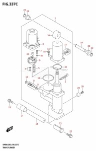 DF60A From 06002F-910001 (E03)  2019 drawing TRIM CYLINDER (DF50AVT,DF60AVT)