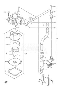 DF 115A drawing Water Pump