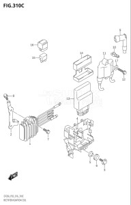 00995F-610001 (2016) 9.9hp P03-U.S.A (DF9.9B  DF9.9BR  DF9.9BT  DF9.9BTH) DF9.9B drawing RECTIFIER / IGNITION COIL (DF9.9BT:P03)