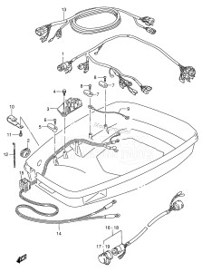 DT200 From 20001-030001 ()  2000 drawing HARNESS (MODEL:87,88)(DT150 /​ 175 /​ 200)