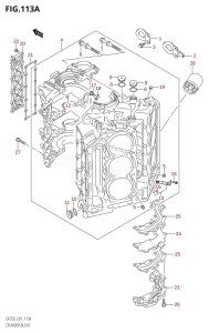 DF200Z From 20002Z-010001 (E01 E40)  2010 drawing CYLINDER BLOCK