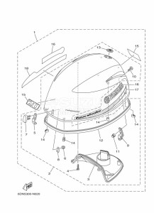 F20DETL drawing FAIRING-UPPER