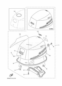 F15CMHL drawing FAIRING-UPPER