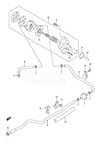 Outboard DF 9.9A drawing Fuel Pump