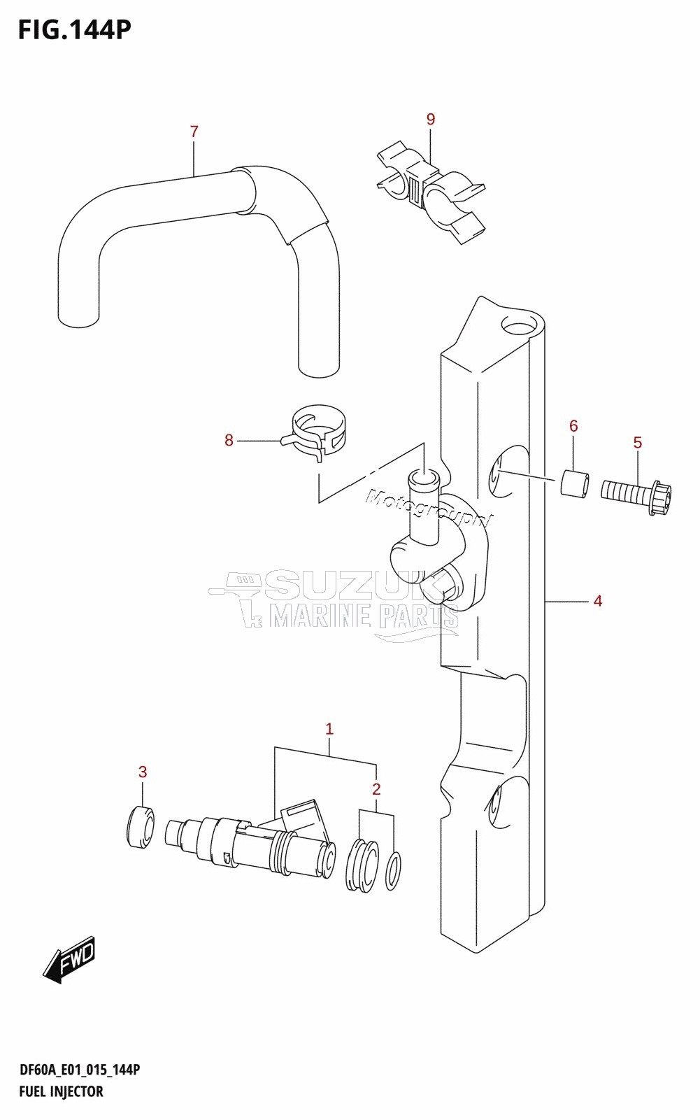 FUEL INJECTOR (DF50AVTH:E01)