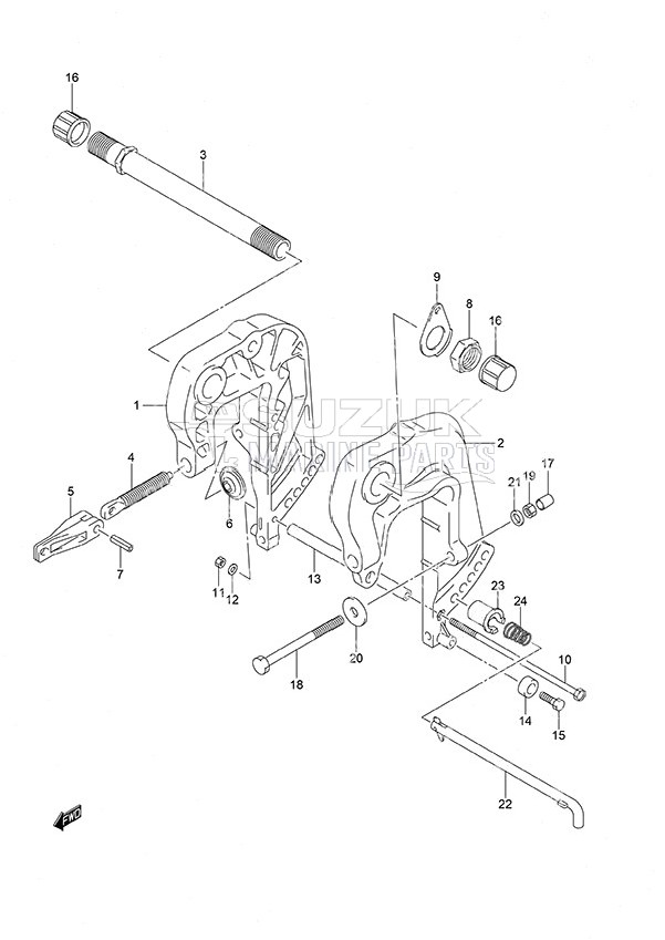 Clamp Bracket Remote Control