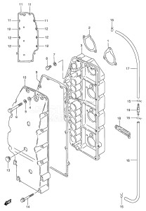 DT140 From 14002-351001 ()  1993 drawing SILENCER CASE (*)