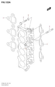 DF250A From 25003P-810001 (E01 E40)  2018 drawing INTAKE MANIFOLD