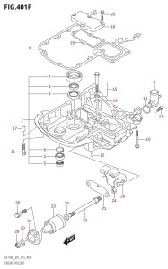 DF140A From 14003F-510001 (E40)  2015 drawing ENGINE HOLDER (DF140AT:E01)