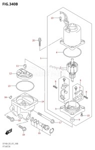 DF115AST From 11504F-510001 (E03)  2015 drawing PTT MOTOR (DF115AT:E03)