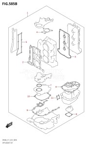 06002F-240001 (2022) 60hp E01 E40 E11-Gen. Export - Costa Rica (DF60AQH  DF60AQH  DF60AT  DF60AT  DF60ATH  DF60ATH) DF60A drawing OPT:GASKET SET (DF50AVT,DF50AVTH,DF60AVT,DF60AVTH,DF40ASVT)