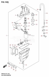 DF40A From 04004F-710001 (E34-Italy)  2017 drawing FUEL VAPOR SEPARATOR (DF60AQH:E01)