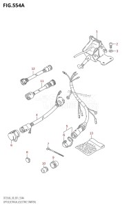 DT25 From 02503-151001 (E01 E36 E40)  2001 drawing OPT:ELECTRICAL (ELECTRIC STARTER)