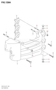 DF50 From 05001F-780001 (E01 E40)  2007 drawing INLET MANIFOLD