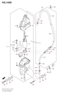 DF150Z From 15002Z-210001 (E01 E40)  2012 drawing FUEL VAPOR SEPARATOR (DF150Z:E40)