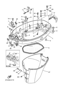 F40B drawing BOTTOM-COWLING