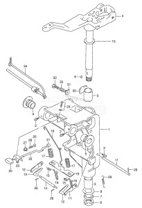 DT55 From 05501-581001 ()  1995 drawing SWIVEL BRACKET