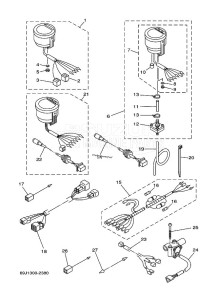 250BETOU drawing SPEEDOMETER