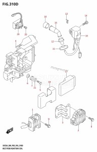 DF25A From 02504F-610001 (P03)  2016 drawing RECTIFIER /​ IGNITION COIL (DF25ATH:P03)