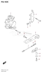 DF70A From 07003F-610001 (E01 E40)  2016 drawing THROTTLE BODY (DF70ATH:E01)