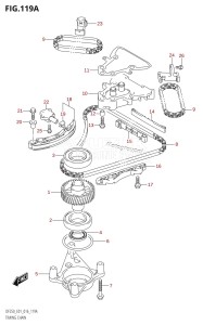 DF200 From 20002F-610001 (E01 E40)  2016 drawing TIMING CHAIN