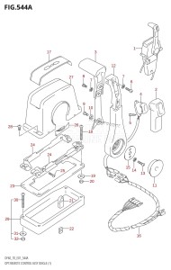 DF70 From 07001F-251001 (E01 E40)  2002 drawing OPT:REMOTE CONTROL ASSY SINGLE (1) (K5,K6,K7,K8,K9)