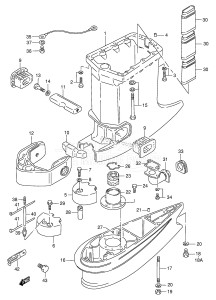 DT140 From 14003-751001 ()  1997 drawing DRIVESHAFT HOUSING