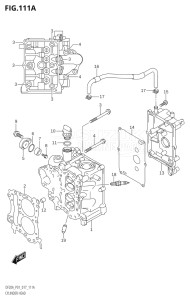 00995F-710001 (2017) 9.9hp P01-Gen. Export 1 (DF9.9B  DF9.9BR  DF9.9BT  DF9.9BTH) DF9.9B drawing CYLINDER HEAD