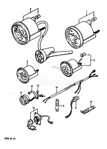 DT20 From 02004-581001 ()  1995 drawing OPTIONAL : ELECTRICAL