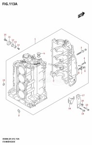 DF200A From 20003F-510001 (E01 E40)  2015 drawing CYLINDER BLOCK