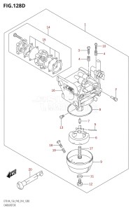 DT15A From 01504-410001 (P40)  2014 drawing CARBURETOR (DT15A:P40)