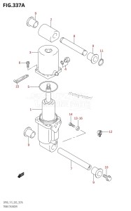 DF90 From 09001F-680001 (E03)  2006 drawing TRIM CYLINDER