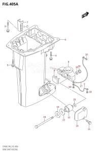 DT40 From 04005K-910001 ()  2019 drawing DRIVE SHAFT HOUSING (DT40W:P40,DT40W:P90,DT40WR:P90,DT40WK:P40)