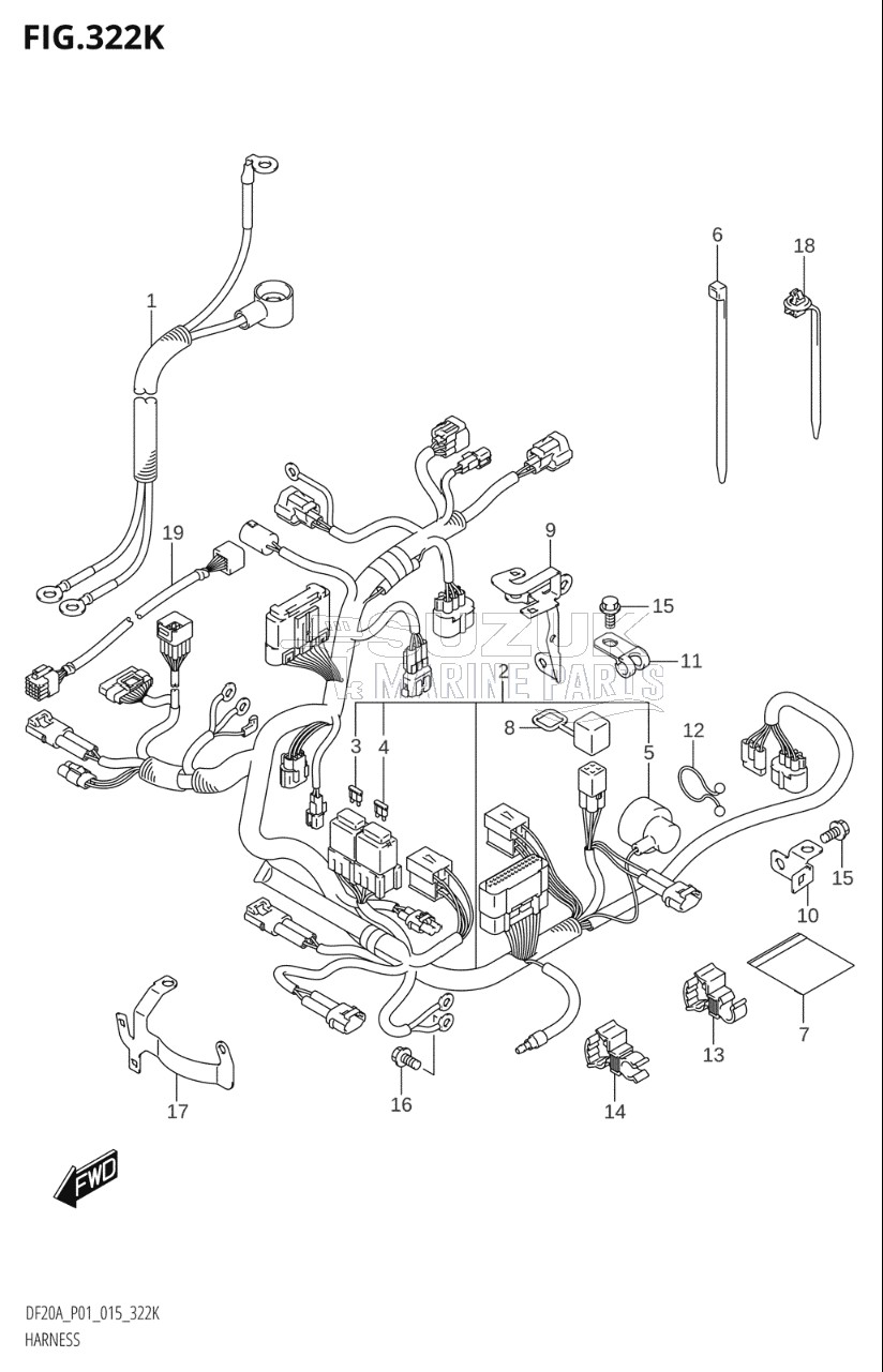 HARNESS (DF20AT:P01)